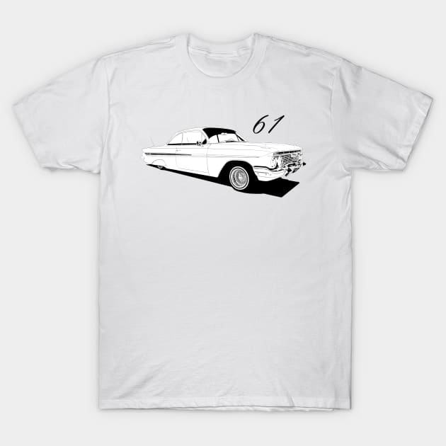 61 Impala T-Shirt by ThornyroseShop